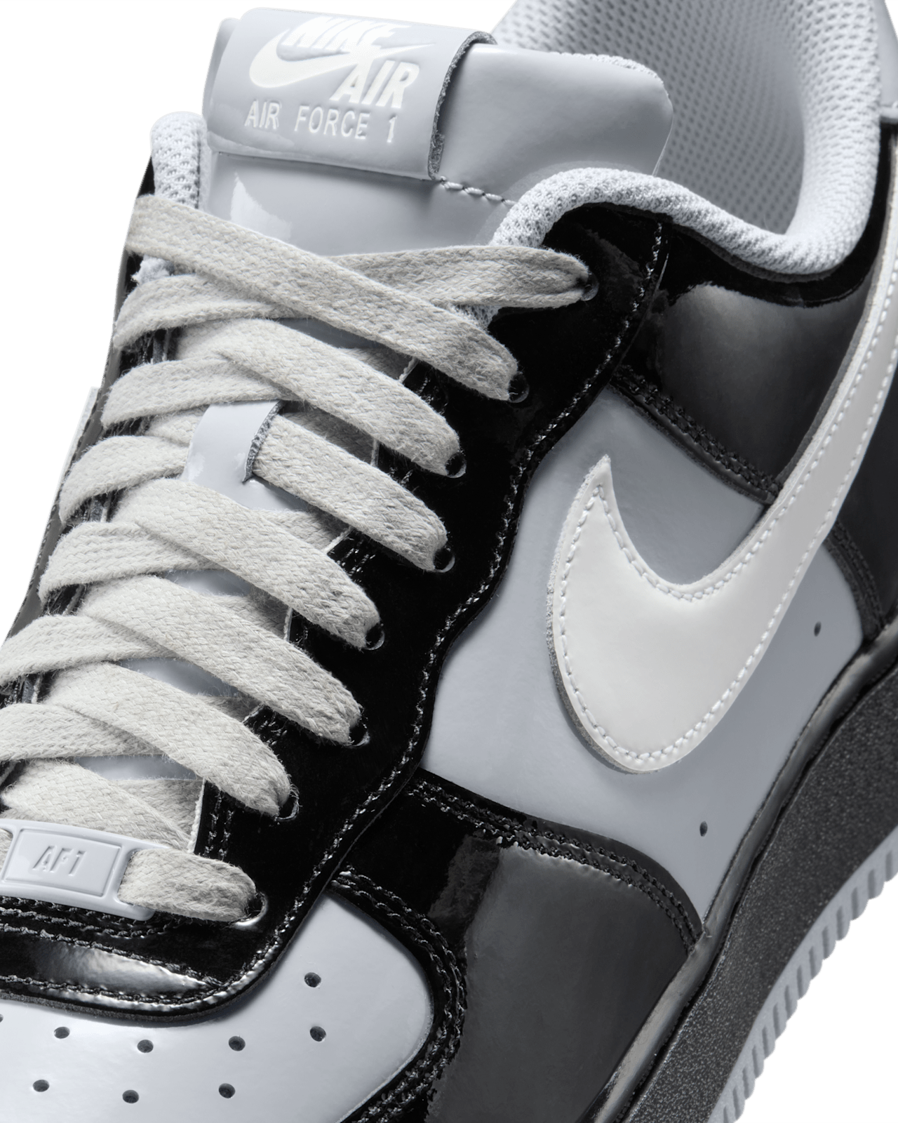 Ημερομηνία κυκλοφορίας του Air Force 1 '07 x Syna "Black and Light Smoke Grey" (IO9974-010)