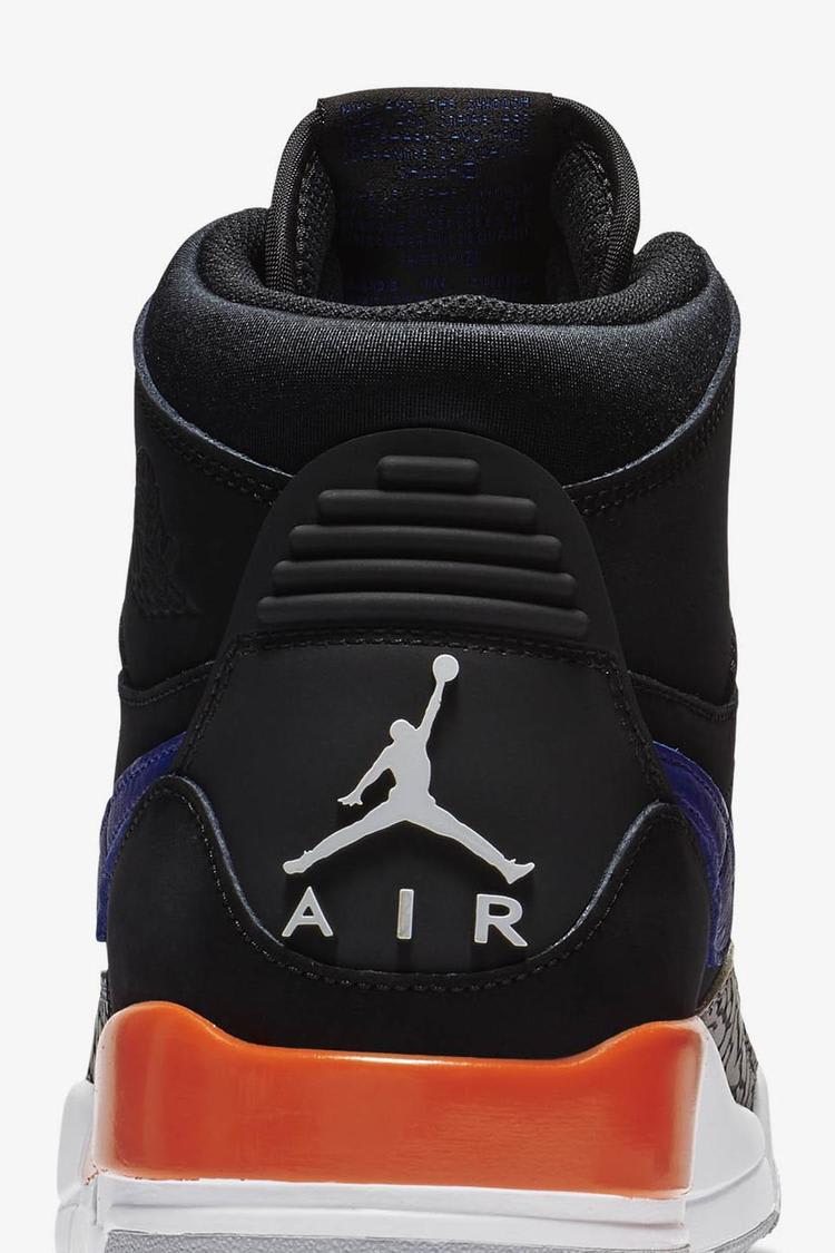 Air Jordan Legacy 312 'Black & Rush Blue & Brilliant Orange' Release Date