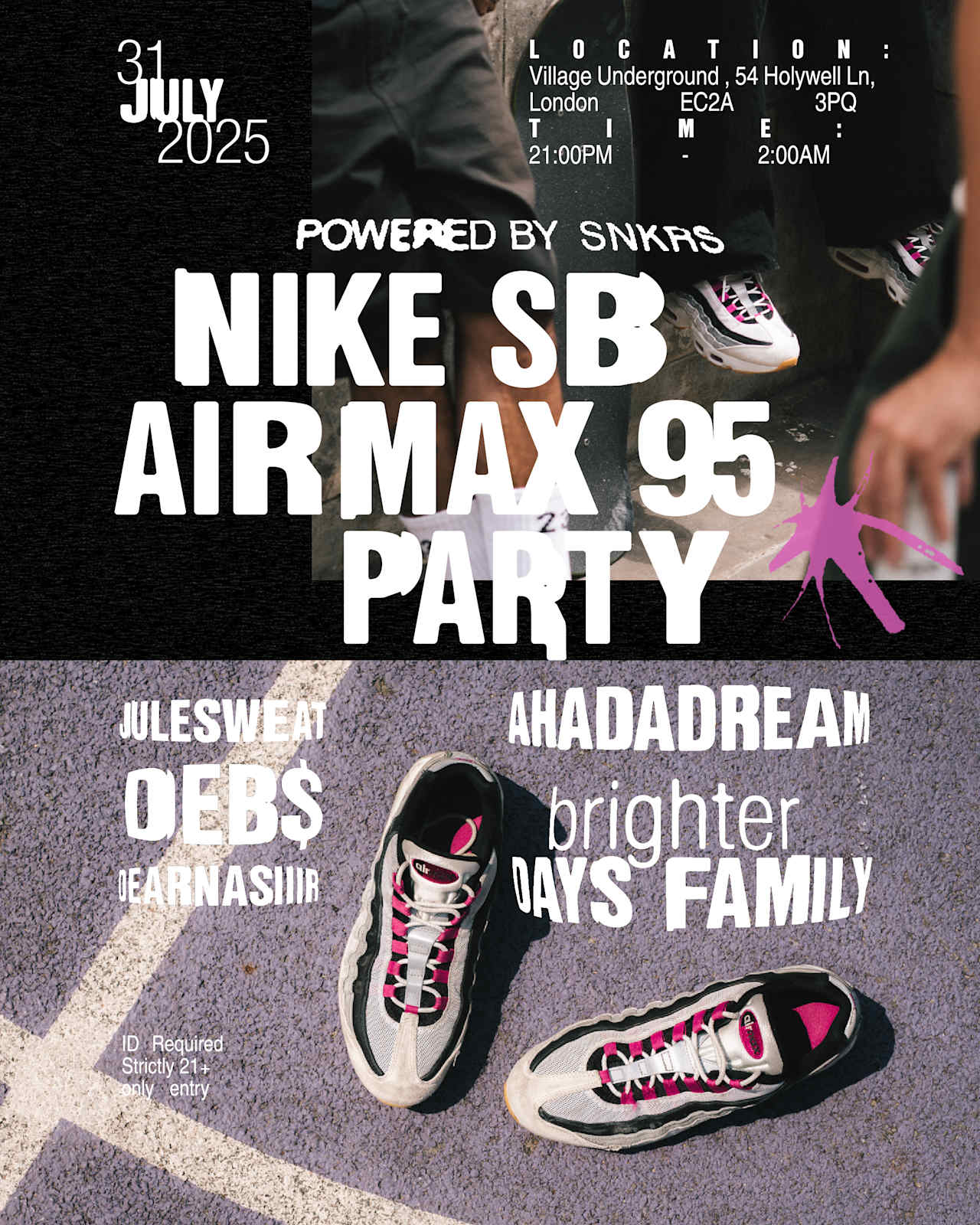 Nike Air Max 95 SB London Afterparty 31.7