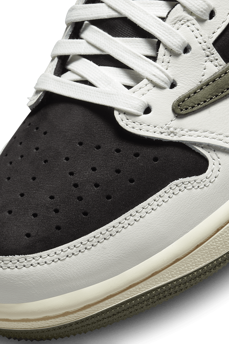 Air Jordan 1 Low x Travis Scott "Medium Olive" für Damen (DZ4137-106) – Erscheinungsdatum