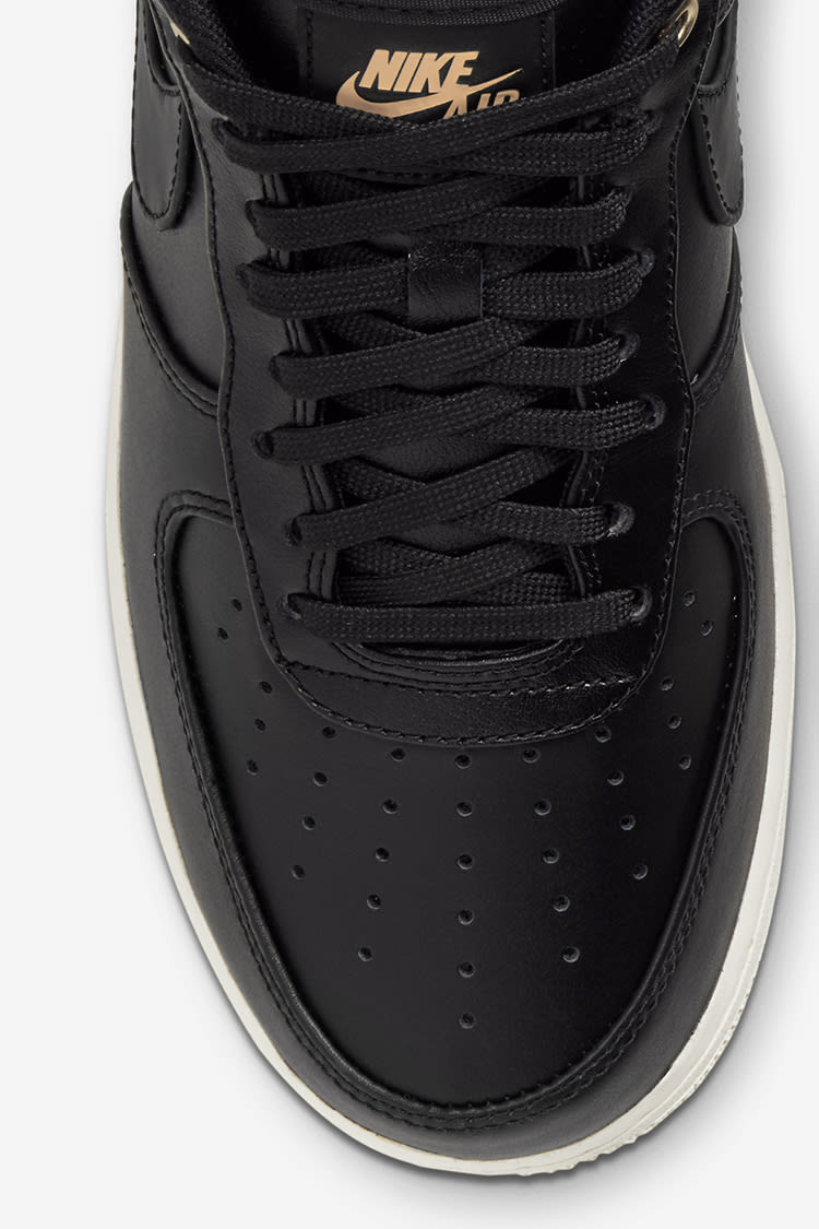 Air force 1 black leather pack online