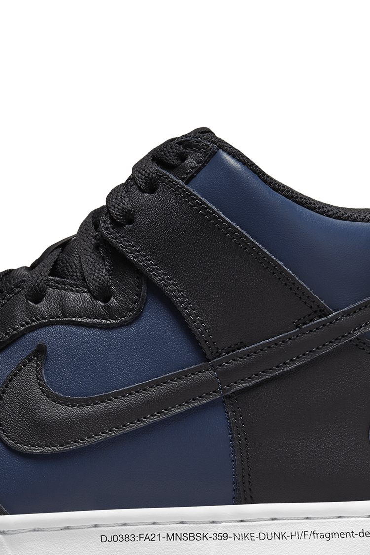 NIKE公式】ダンク HIGH x フラグメント 'Midnight Navy' (DJ0383-400 / NIKE DUNK HI /  FRAGMENT). Nike SNKRS