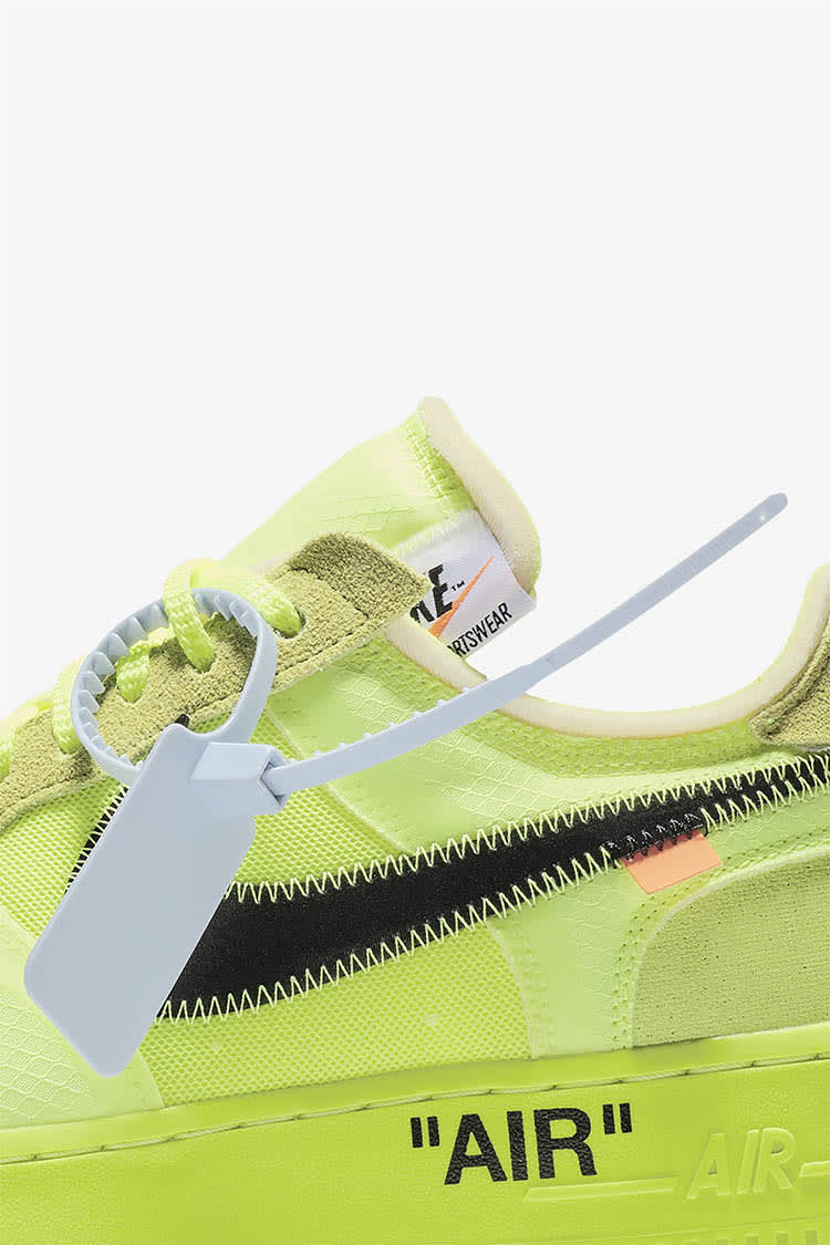 The Ten: Nike Air Force 1 Low 'Volt & Black & Hyper Jade' Release Date 