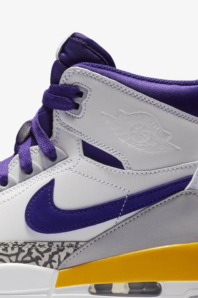 Air Jordan Legacy 312 'Field Purple & Amarillo & White' Release Date