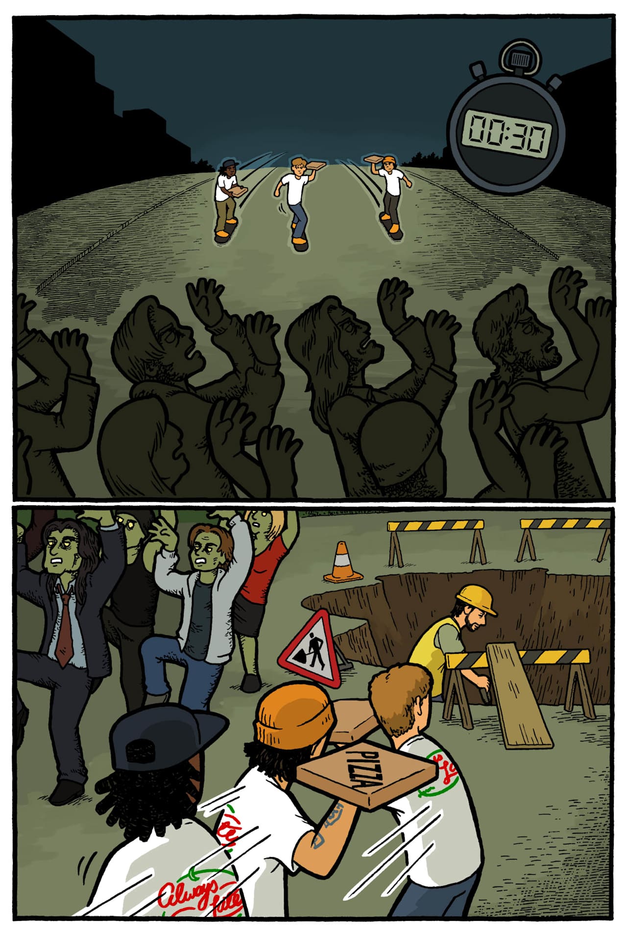 Nike Never On Time, Vol. III. Dimension 6 Comics