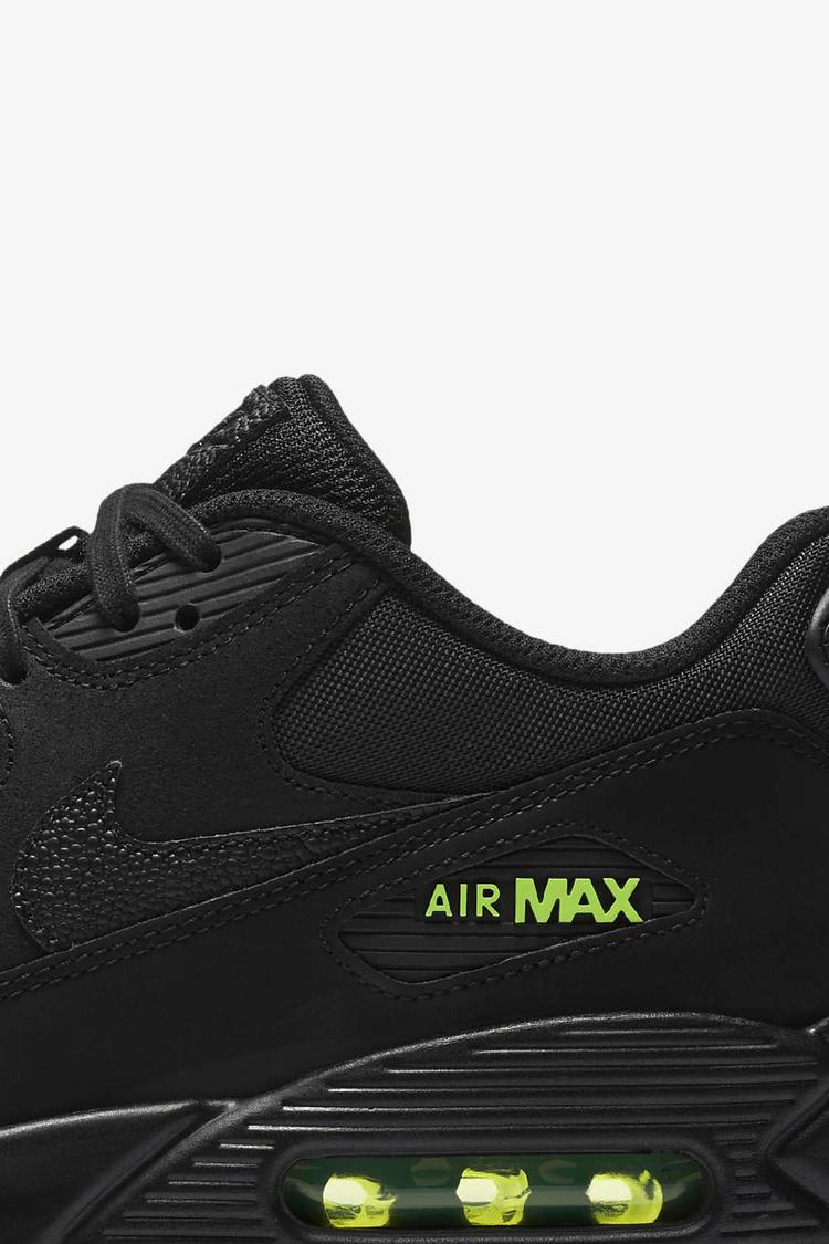 Nike Air Max 90 'Black & Volt' Release Date