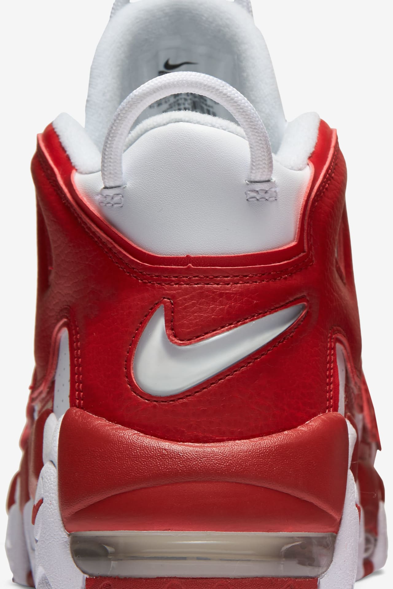 Nike more uptempo varsity red hotsell