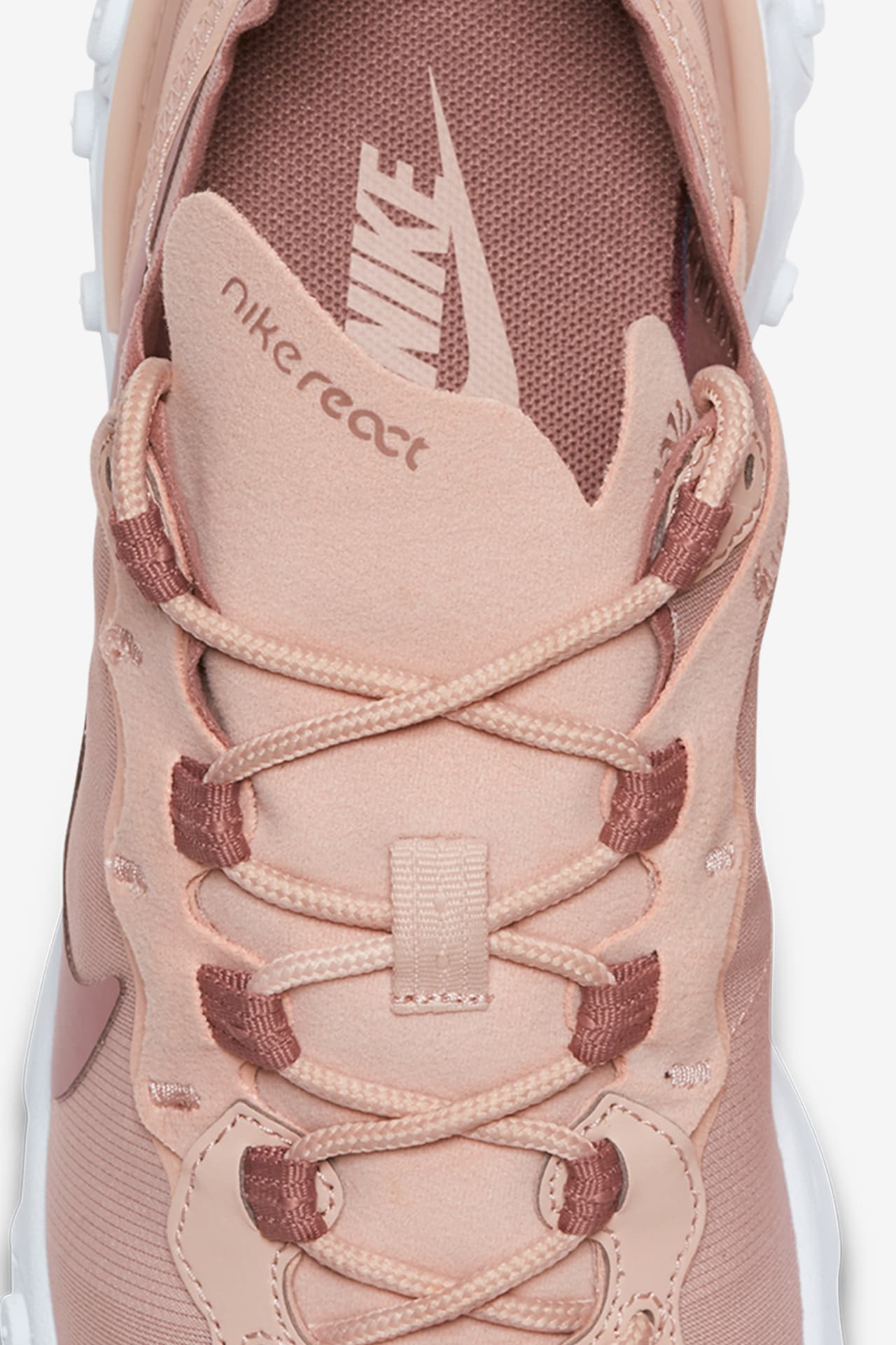 Women's Nike React Element 55 'Particle Beige & White & Smokey Mauve' Release Date