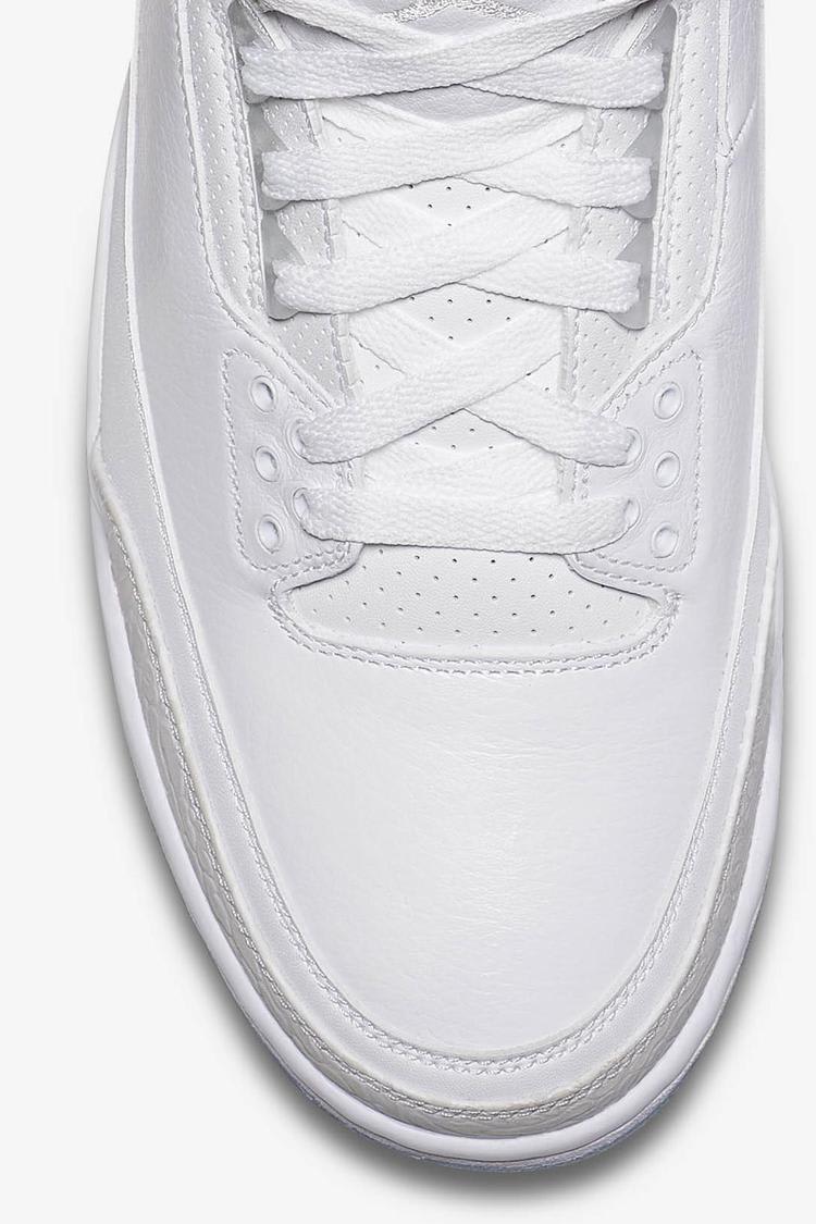 Air Jordan III 'White & White' Release Date