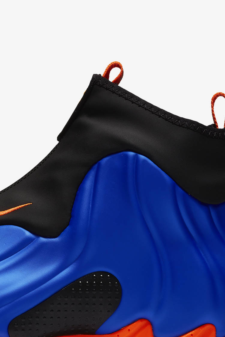 Nike Air Flightposite 'Racer Blue & Black & Total Orange' Release Date