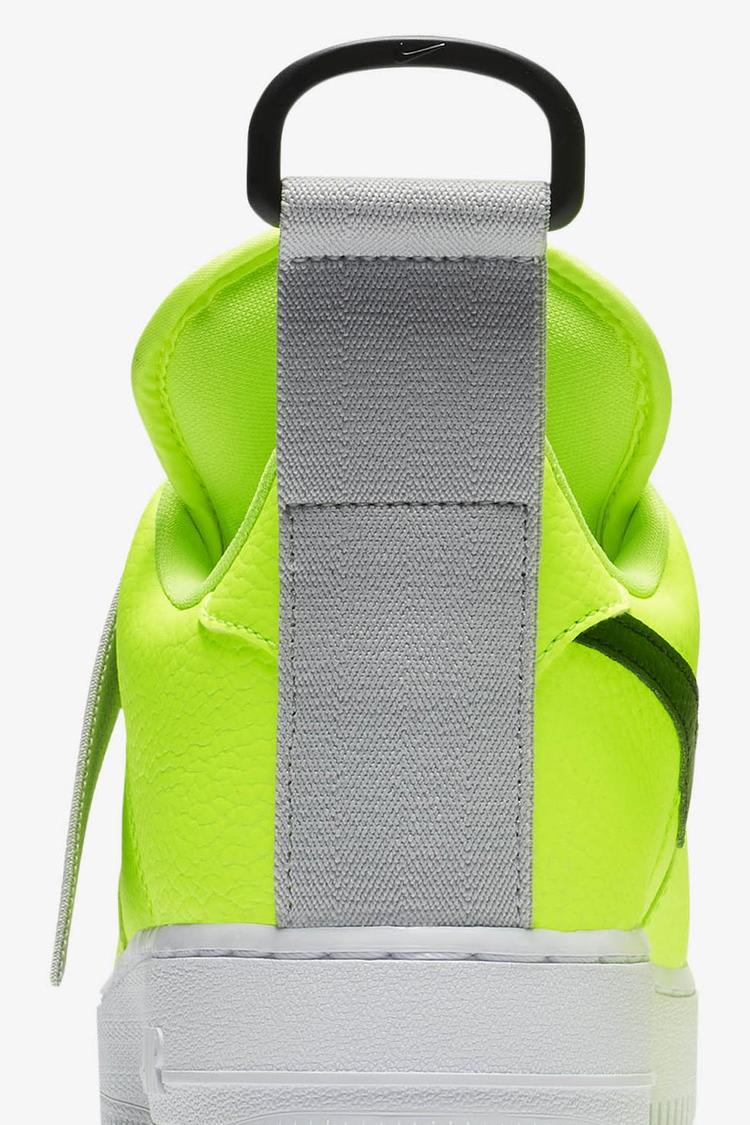 Air Force 1 Utility Volt Black White Release Date. Nike SNKRS