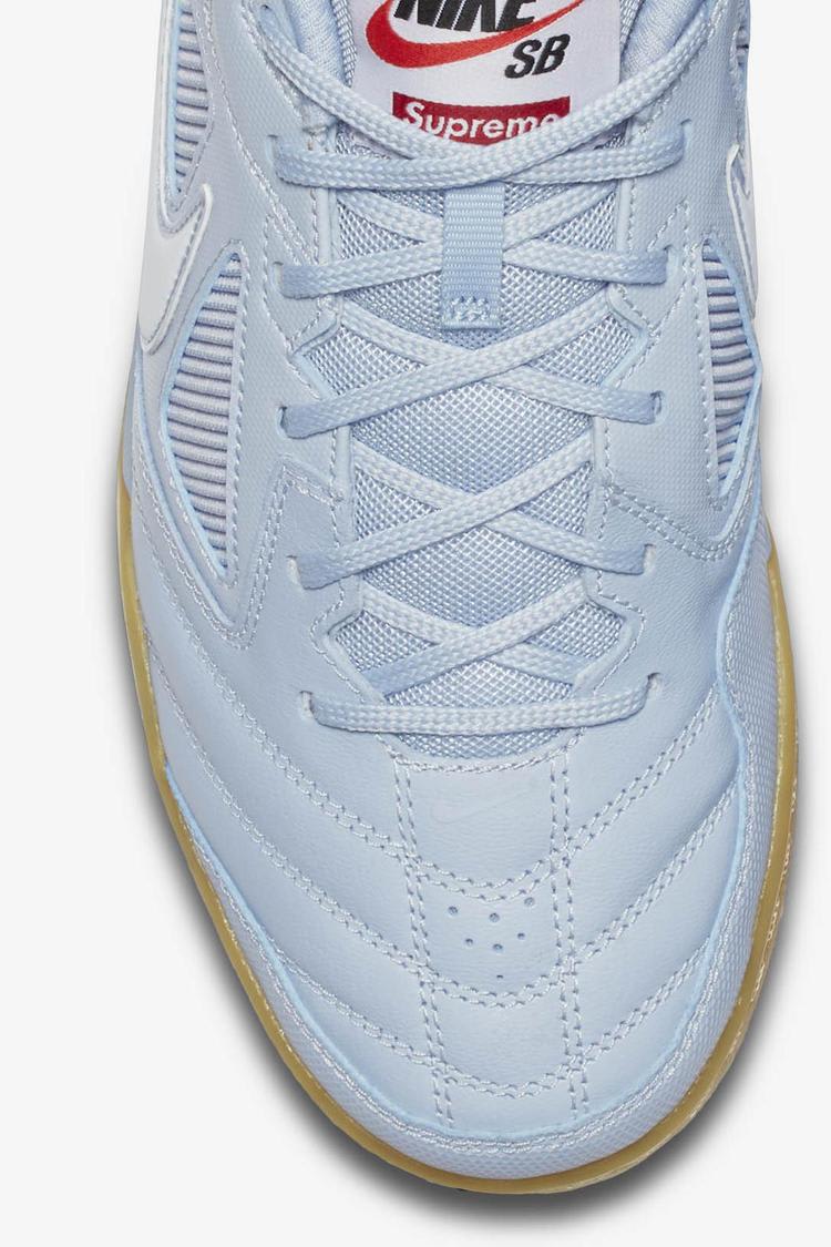 Nike SB Gato Qs Supreme Light Armoury Blue White Release Date. Nike SNKRS