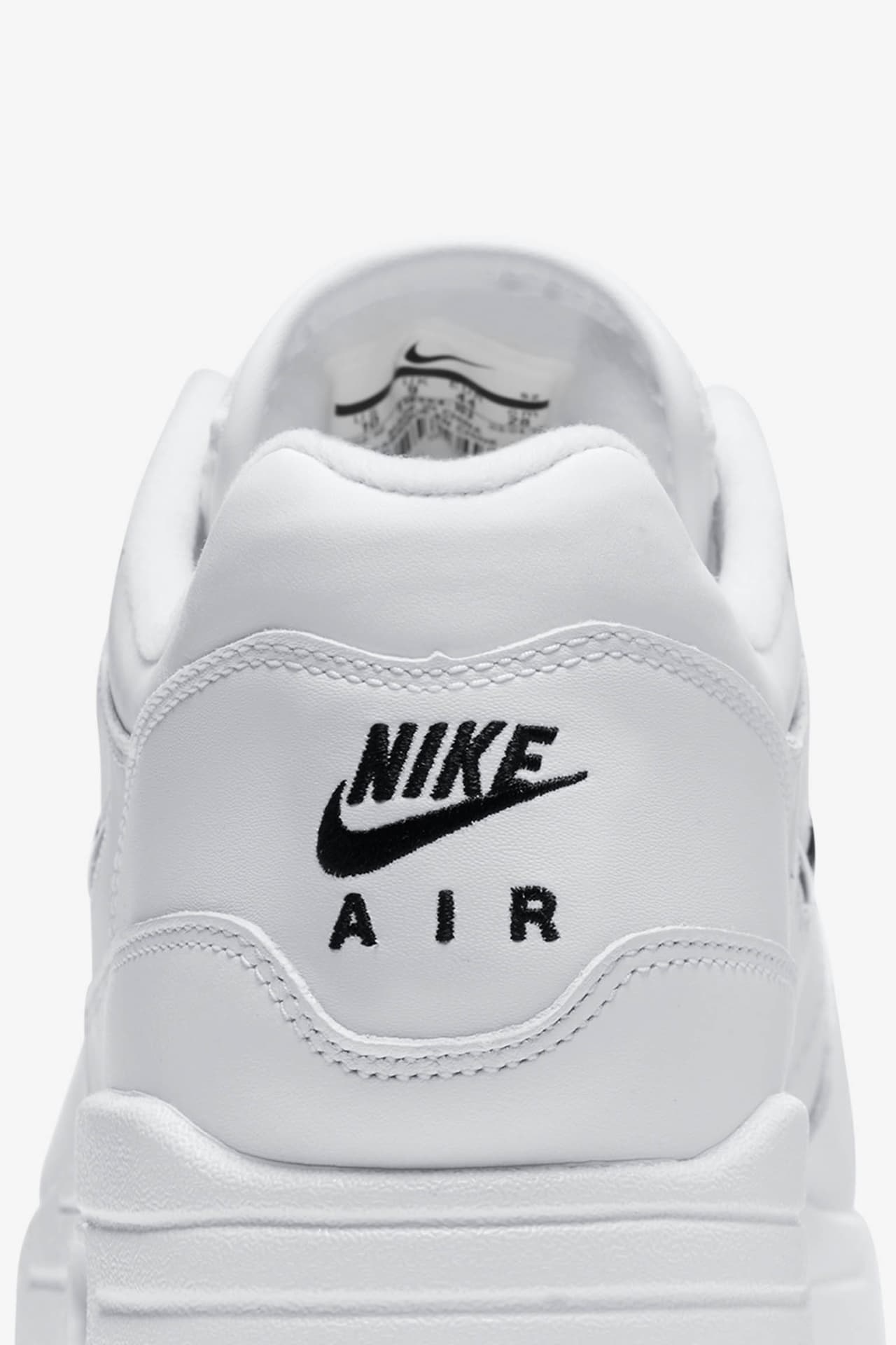 Air Max 1 Premium Jewel White Black Erscheinungsdatum. Nike SNKRS