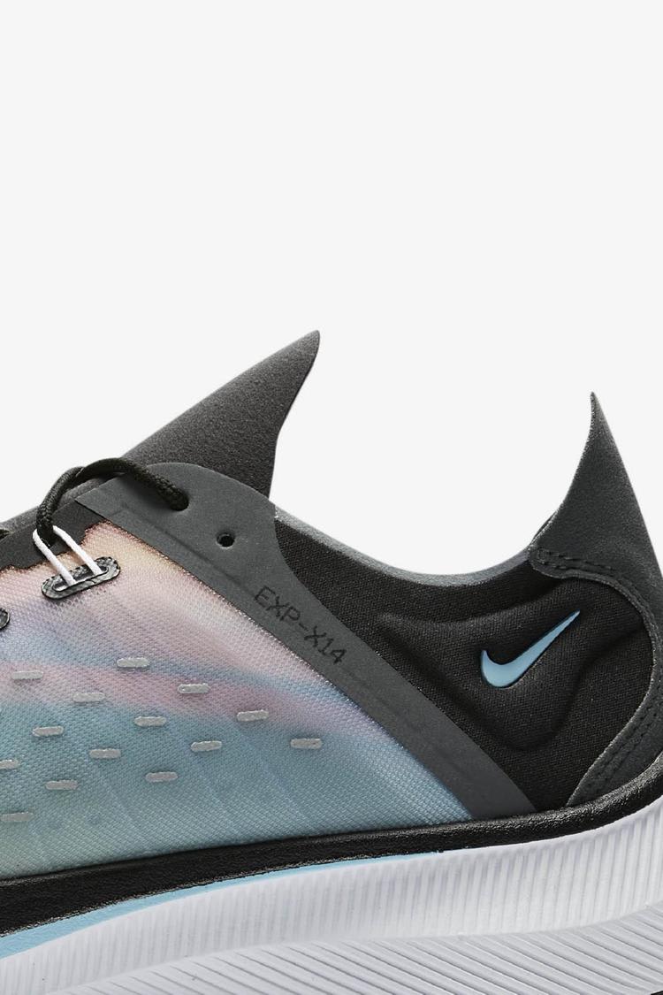 Nike EXP X14 Black Wolf Grey Blue Chill Release Date. Nike SNKRS