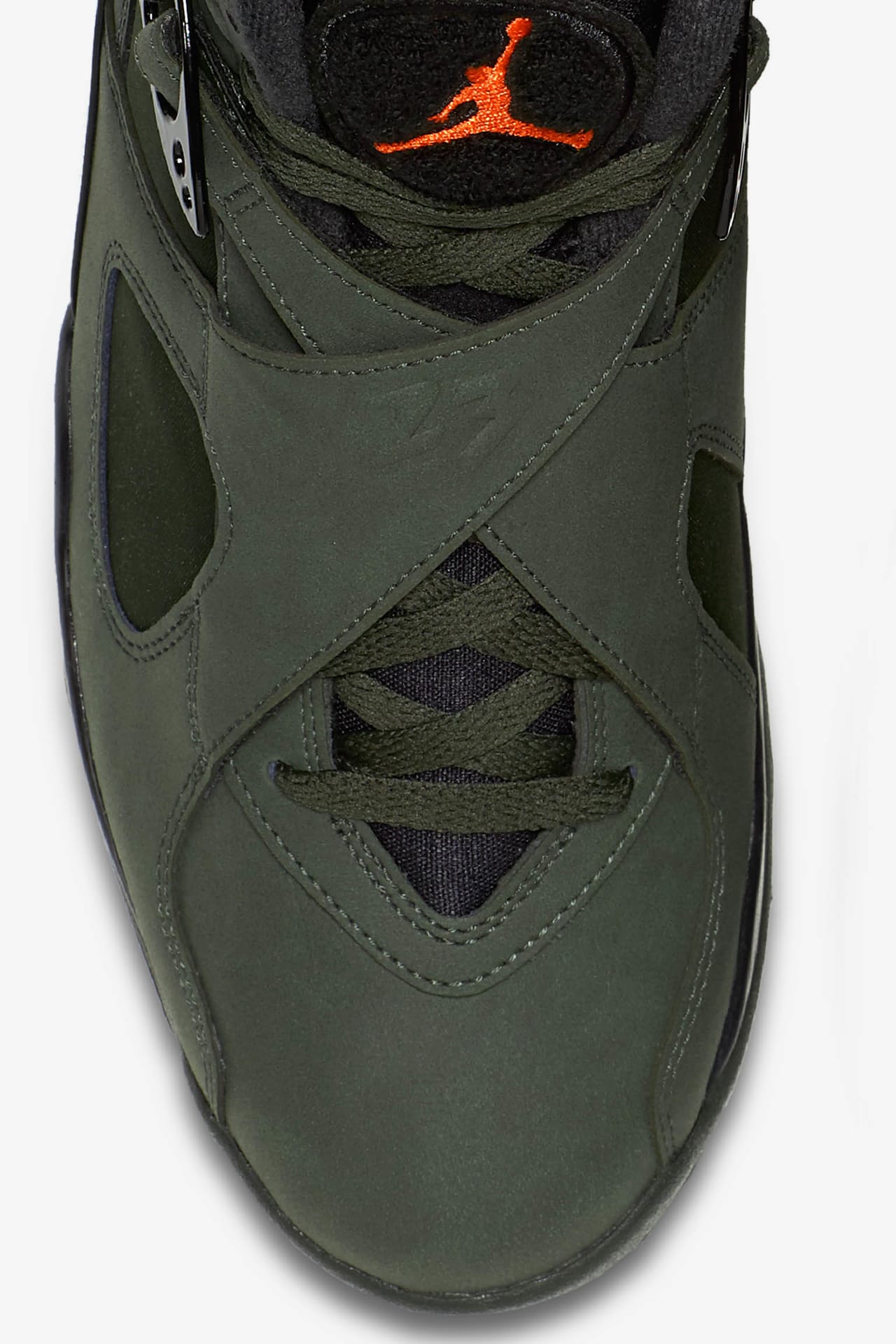 Olive green 8s jordans best sale