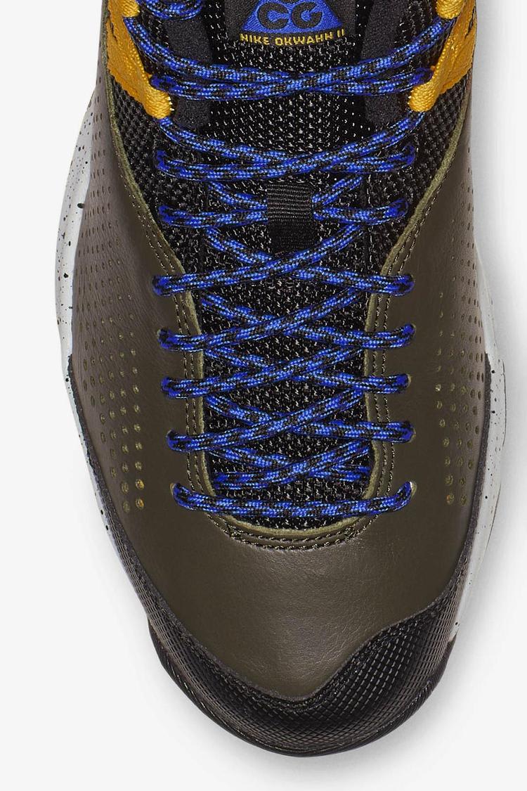 Nike Okwahn 2 'Sequoia & Racer Blue & Yellow Ochre' Release Date