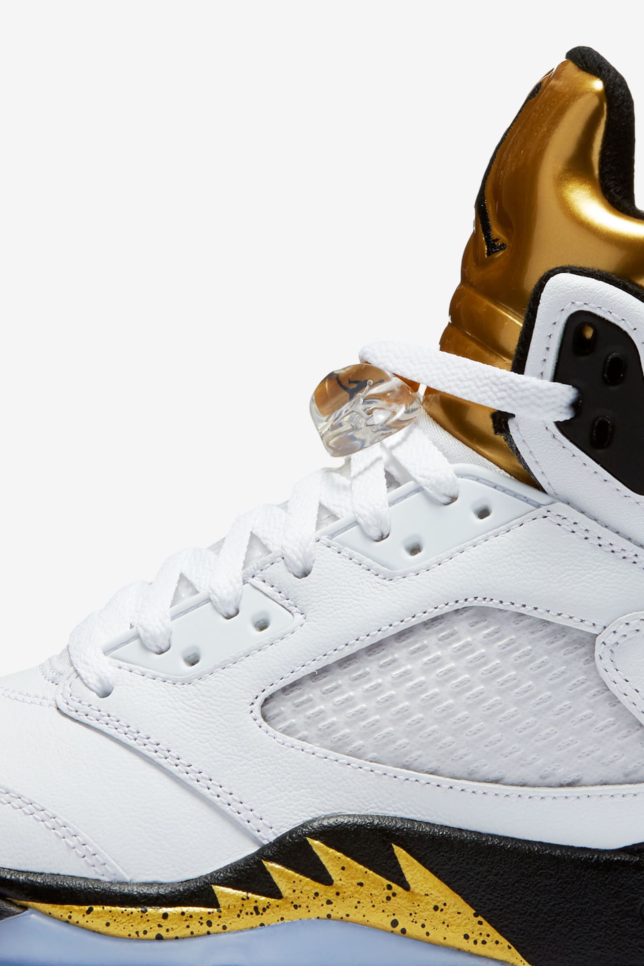 Jordan 5 black and gold on sale