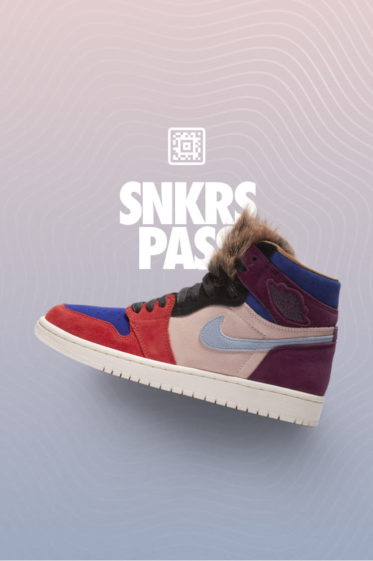 Women's Air Jordan I 'Court Lux' SNKRS Pass Nike NYC