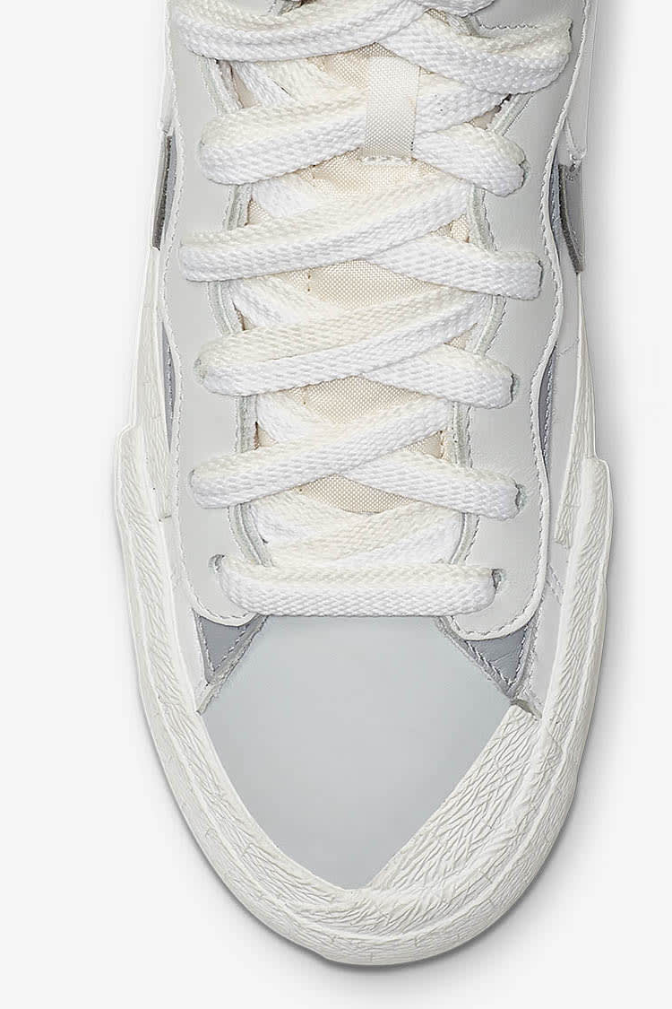 sacai x ナイキ ブレーザー MID 'White/Wolf Grey' 発売日