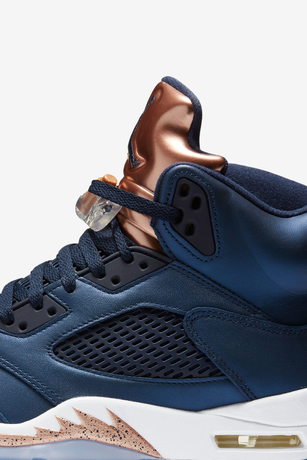 Jordan 5 blue and bronze online