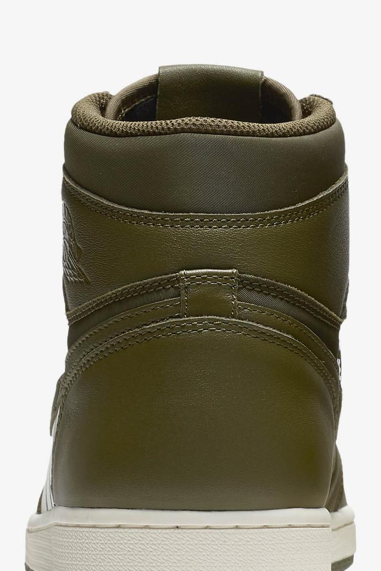 Air Jordan 1 'Olive Canvas & Sail' Release Date