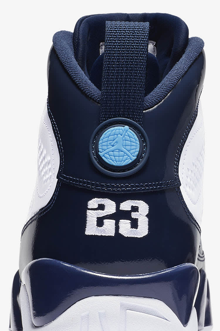 Navy blue & white 9s hotsell