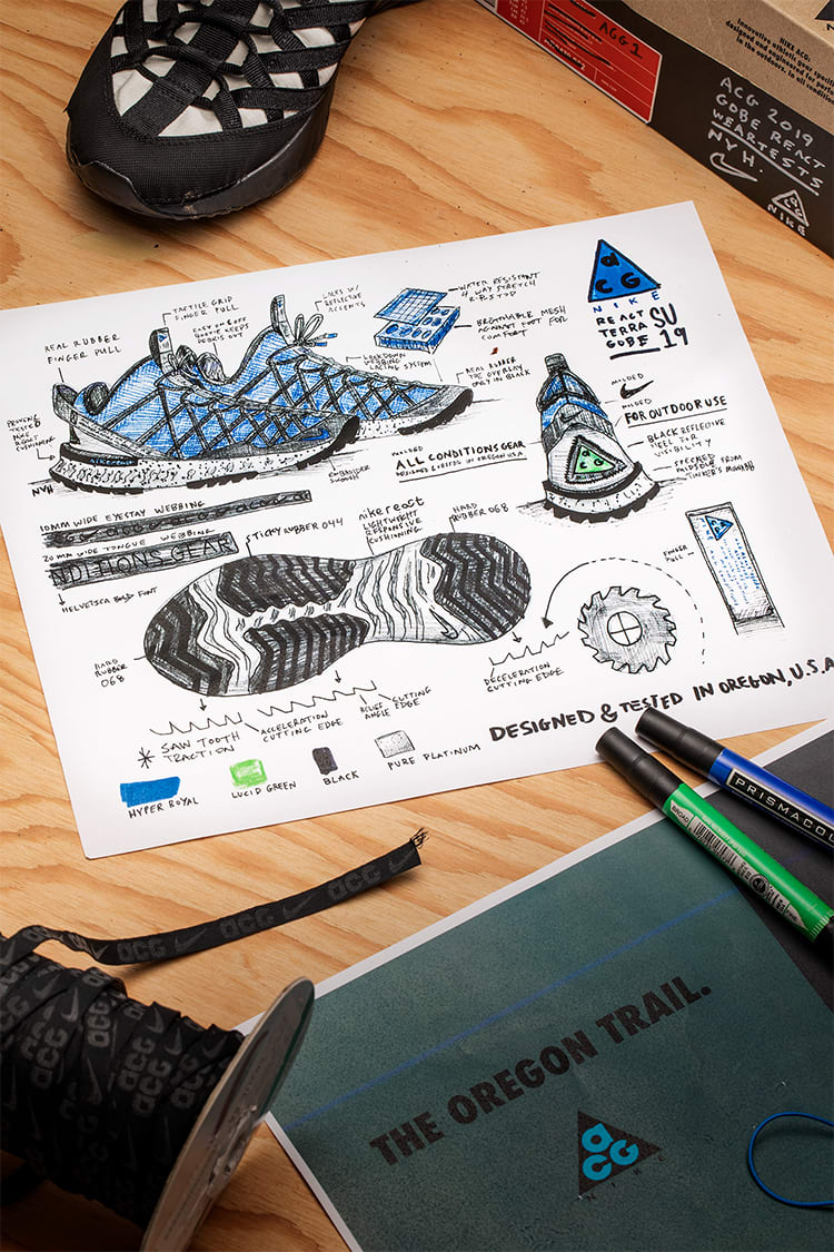 Behind the Design: Nike ACG React Terra Gobe