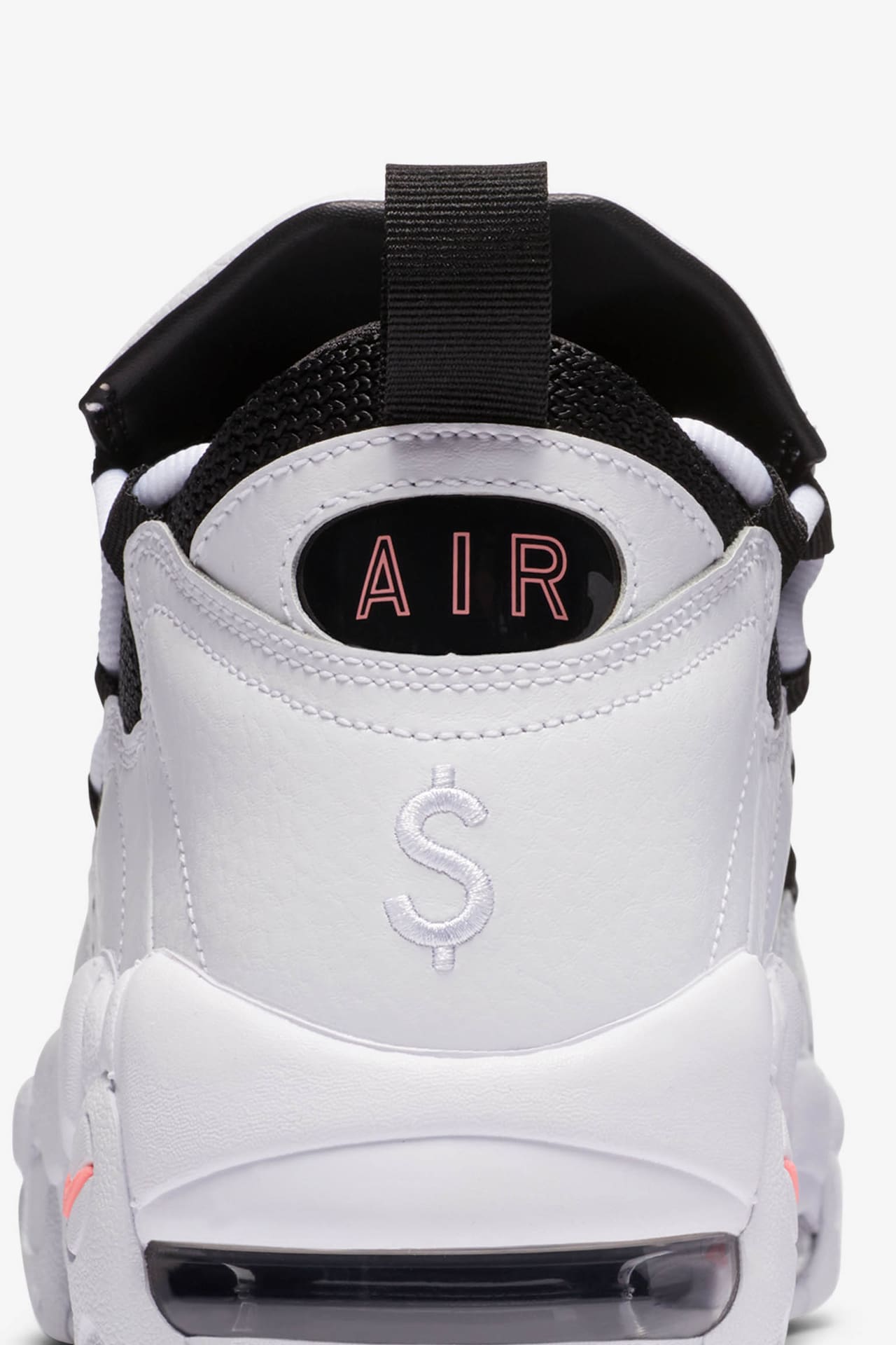 Nike Air More Money „Fehér, fekete és korall kréta” – megjelenési dátum