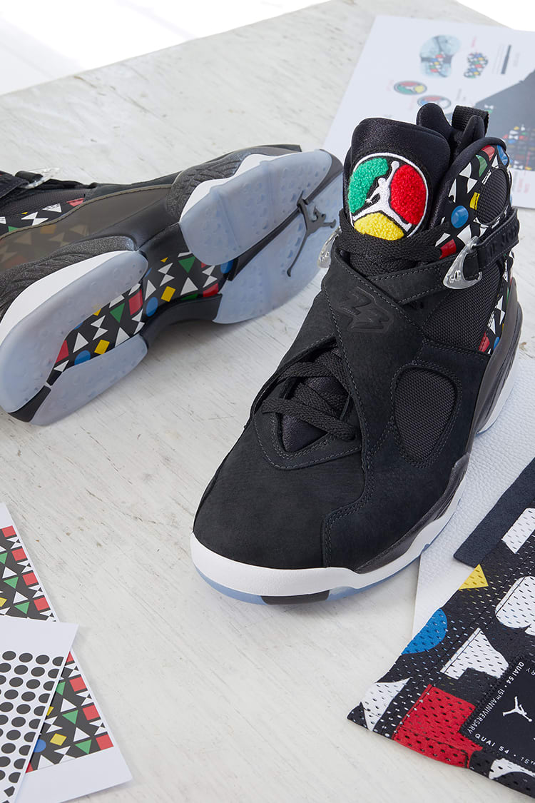 Behind The Design Air Jordan 8 QUAI 54 Nike SNKRS