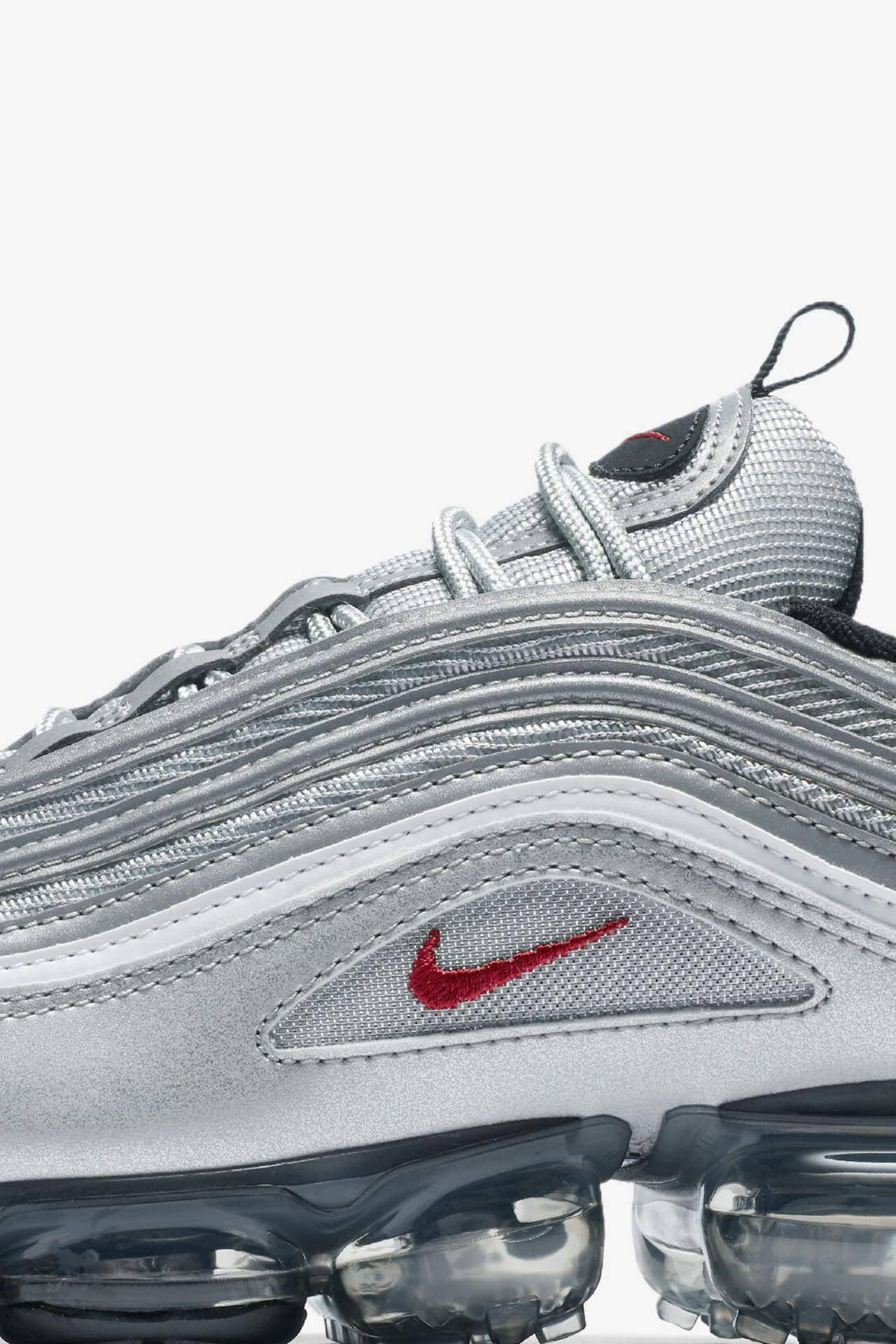 Nike Air Vapormax 97 'Metallic Silver & Varsity Red' Release Date