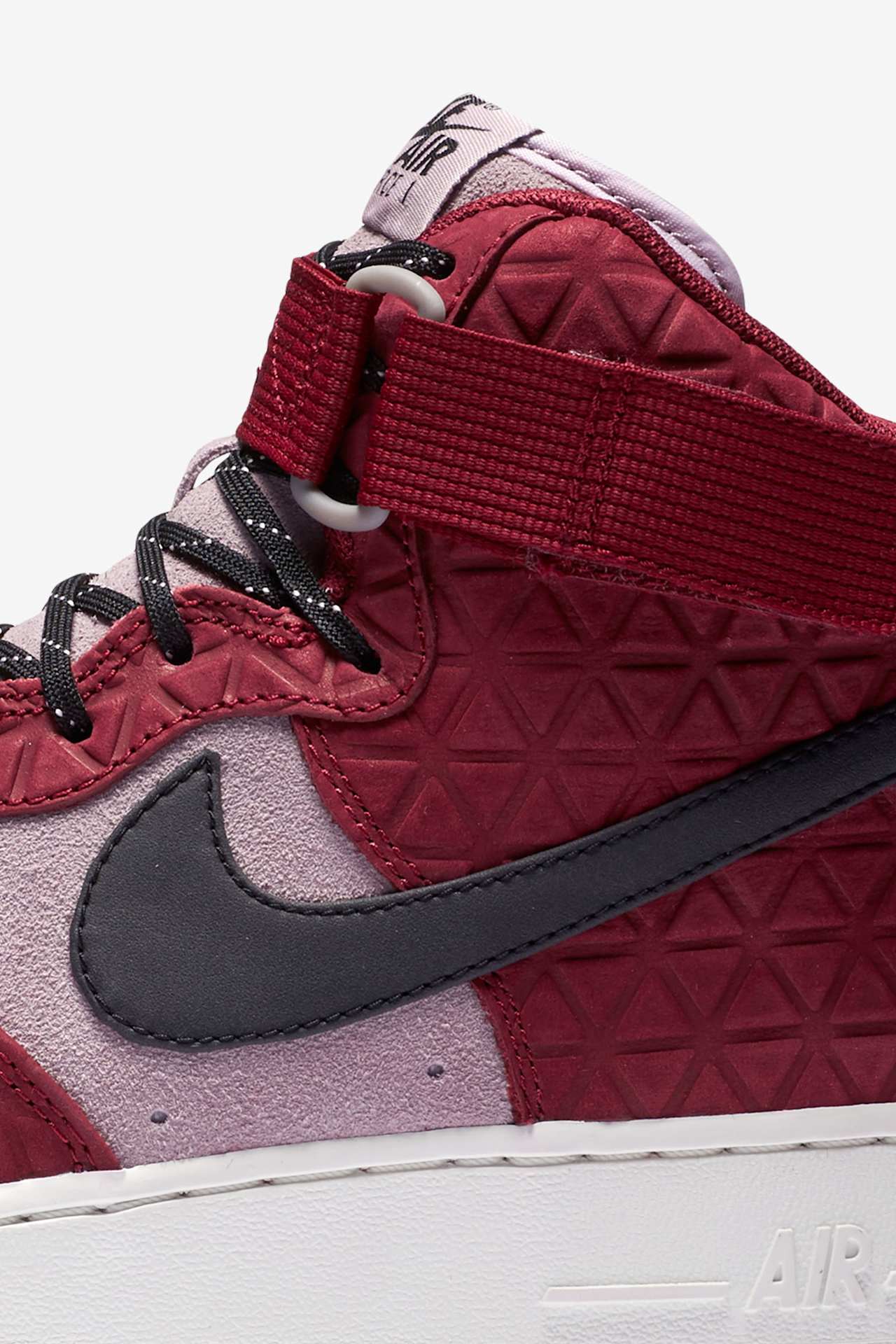 Women's Nike Air Force 1 Hi Premium 'Noble Red & Plum Fog'