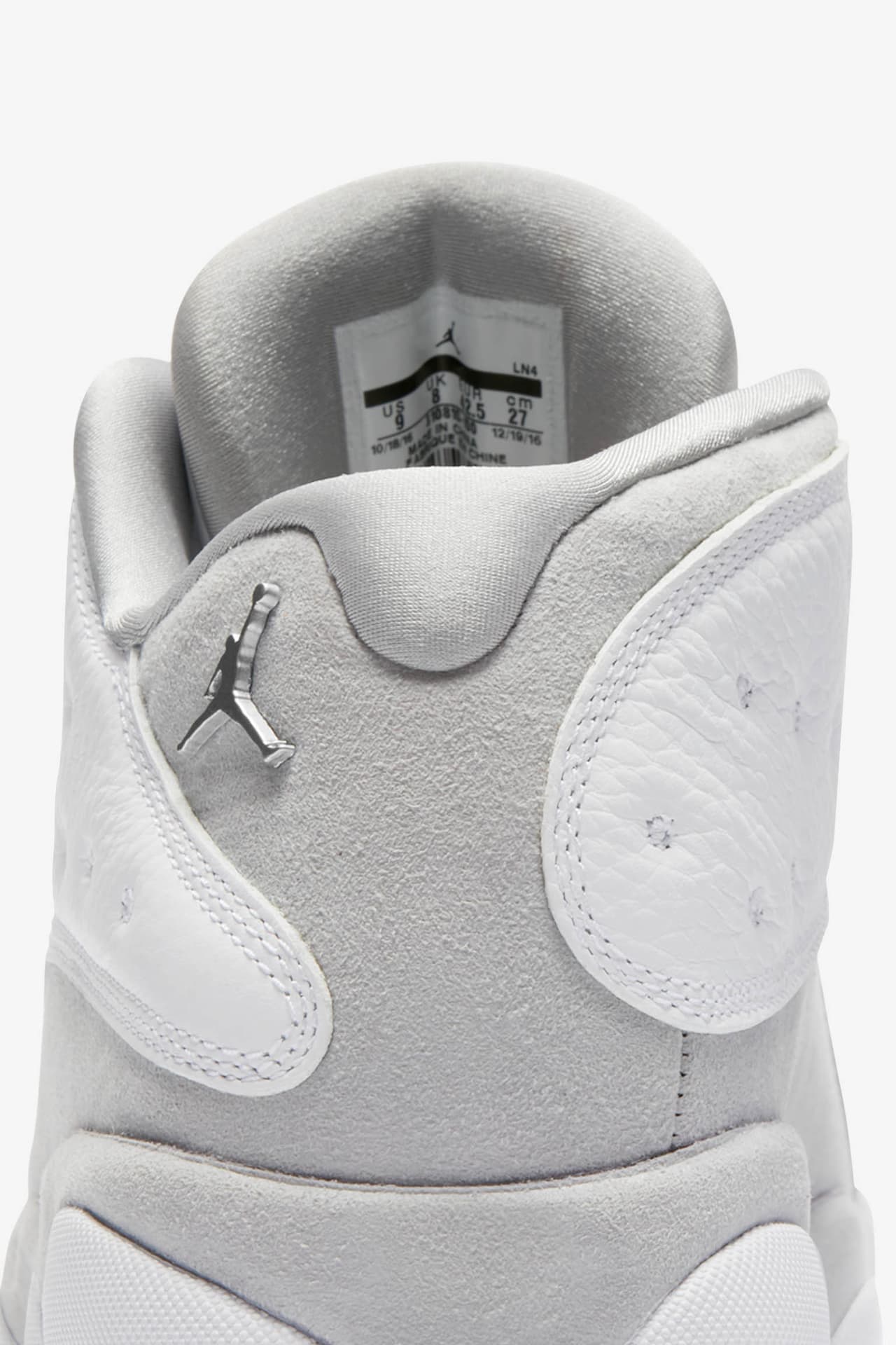 Air Jordan 13 Retro Low 'Pure Platinum & White' Release Date