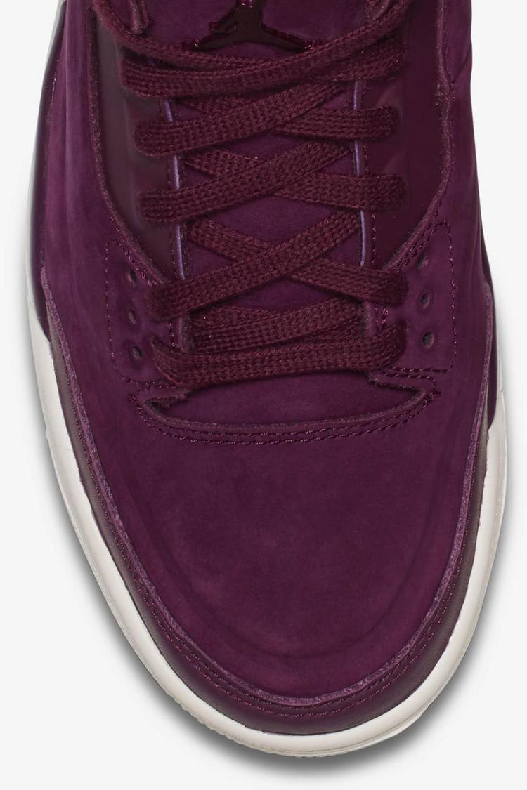 Jordan 3 bordeaux womens hotsell