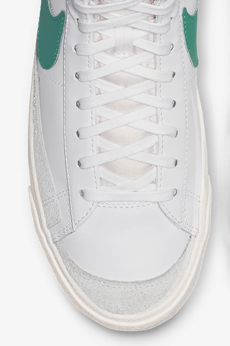Nike Blazer Mid '77 Vintage 'Lucid Green & White & Sail' Release Date