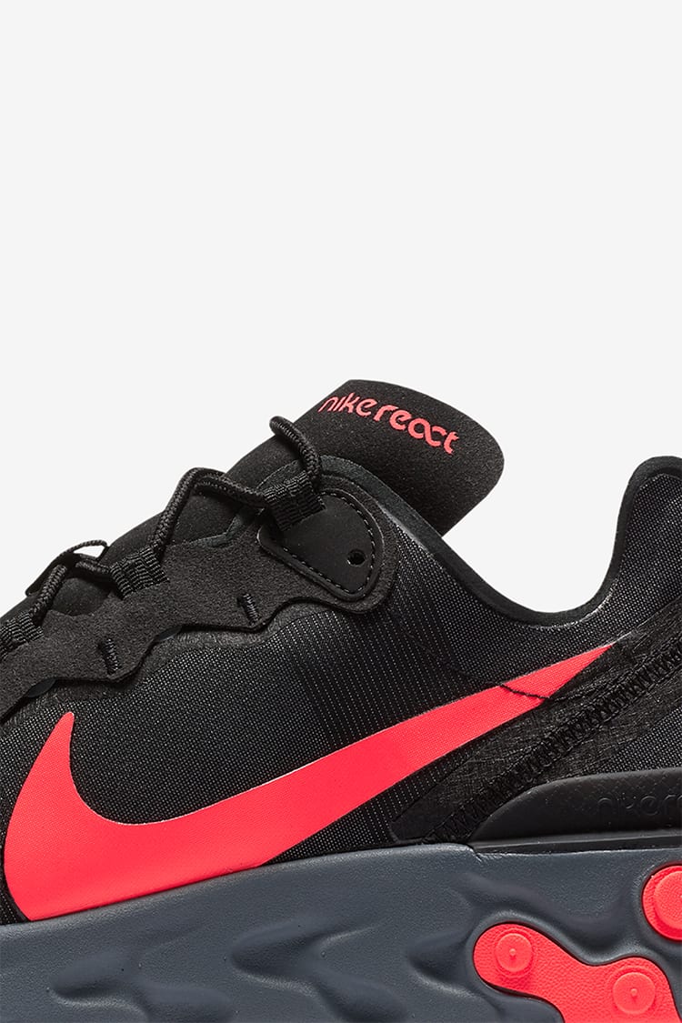 Nike element react 55 solar red best sale