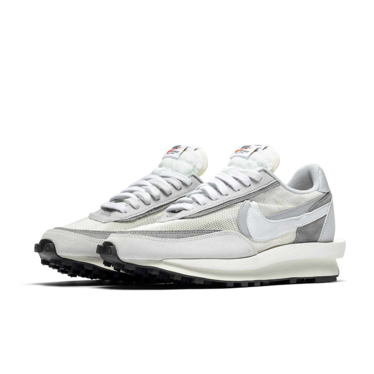 sacai x Nike LDWaffle 'Summit White' Release Date