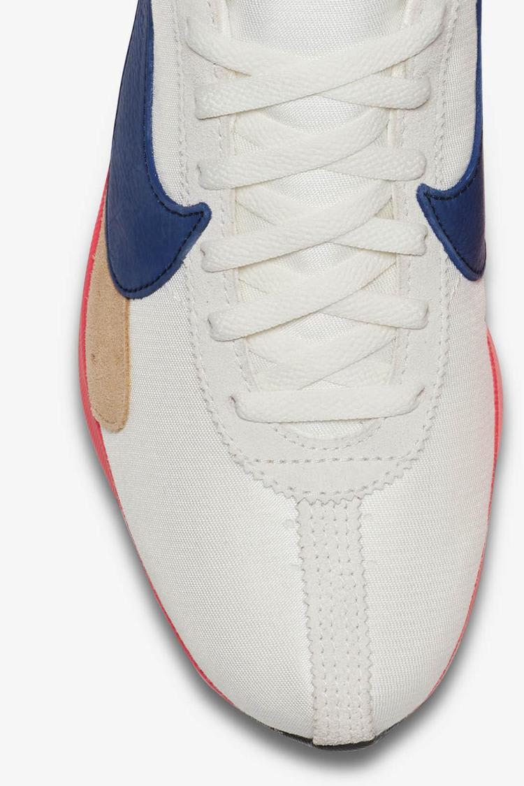 Nike Moon Racer 'Sail & Solar Red & Gym Blue' Release Date