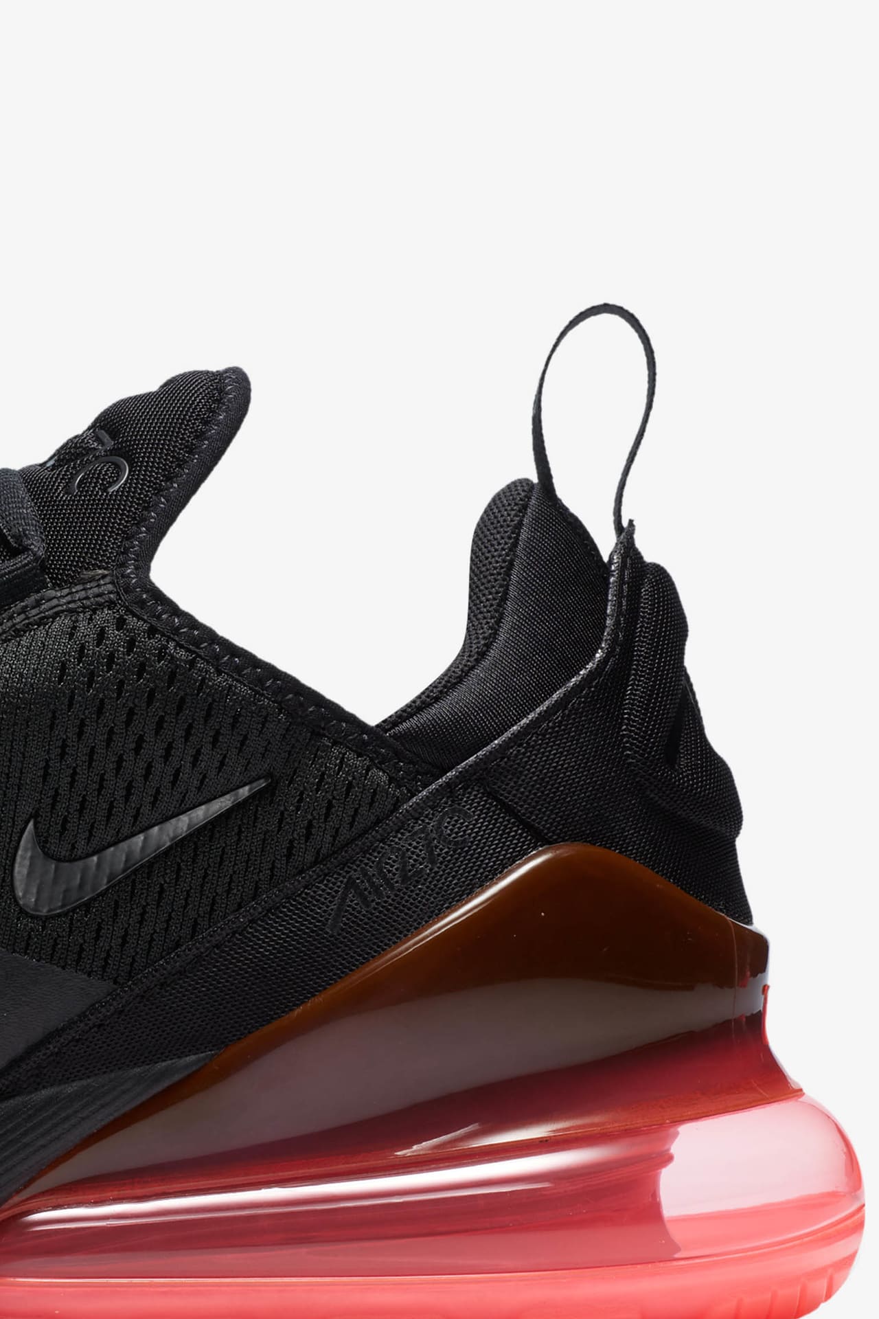 Nike Air Max 270 Black Hot Punch Erscheinungsdatum. Nike SNKRS