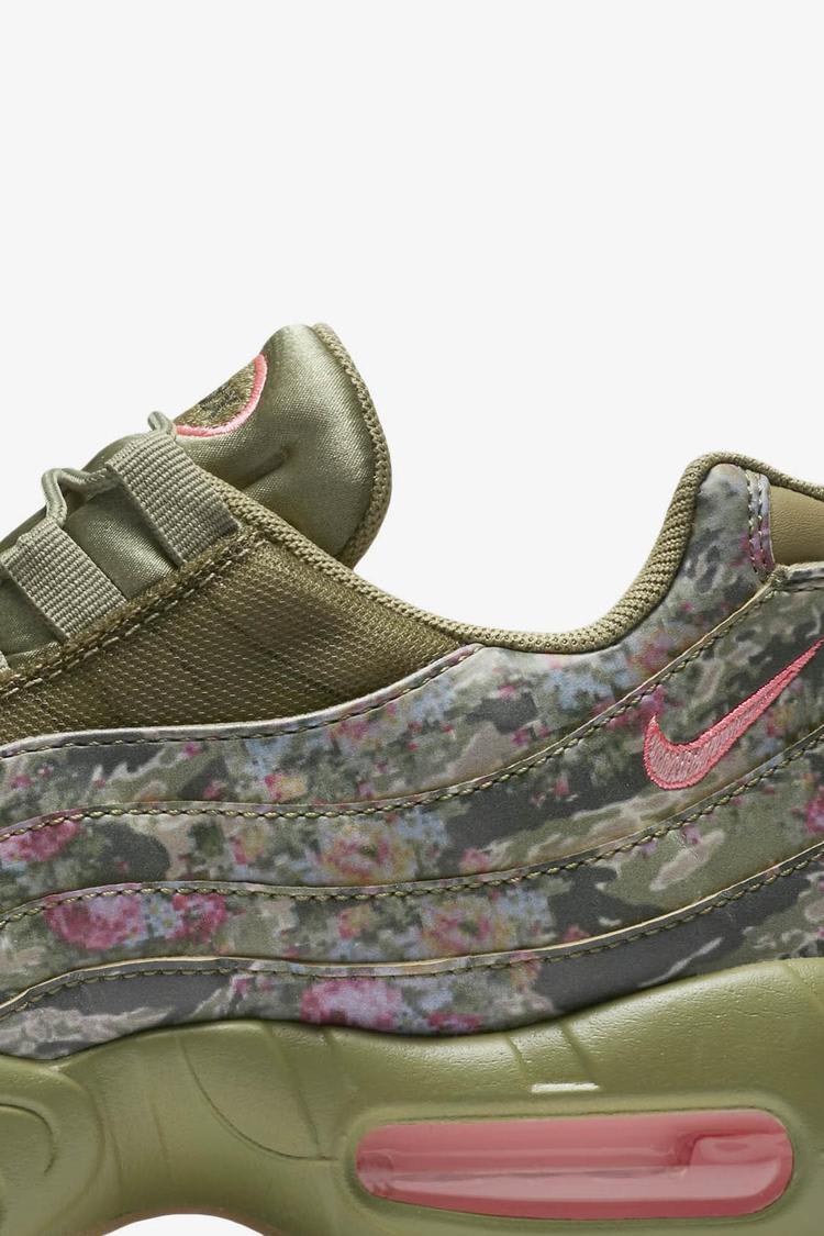 Women s Nike Air Max 95 Neutral Olive Arctic Punch Release Date. Nike SNKRS