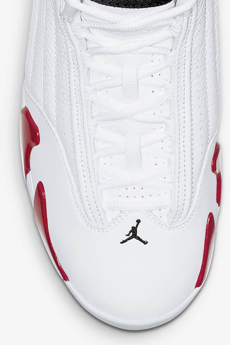 Jordan 14 white red online