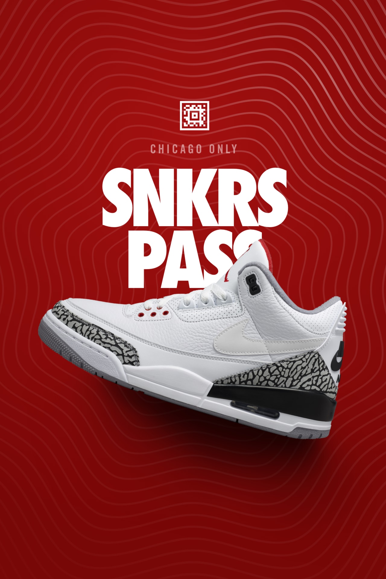 Air Jordan 3 'JTH' SNKRS Pass CHI