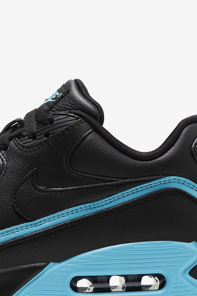 Air Max 90 x Undefeated Black Blue Fury Release Date. Nike SNKRS