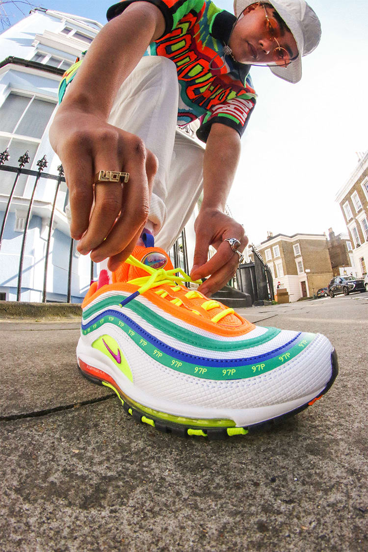 Nike air max 97 london summer of love by jasmine lasode on sale