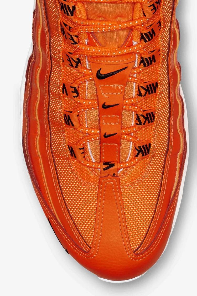 Nike Air Max 95 Premium 'Total Orange & White & Black' Release Date