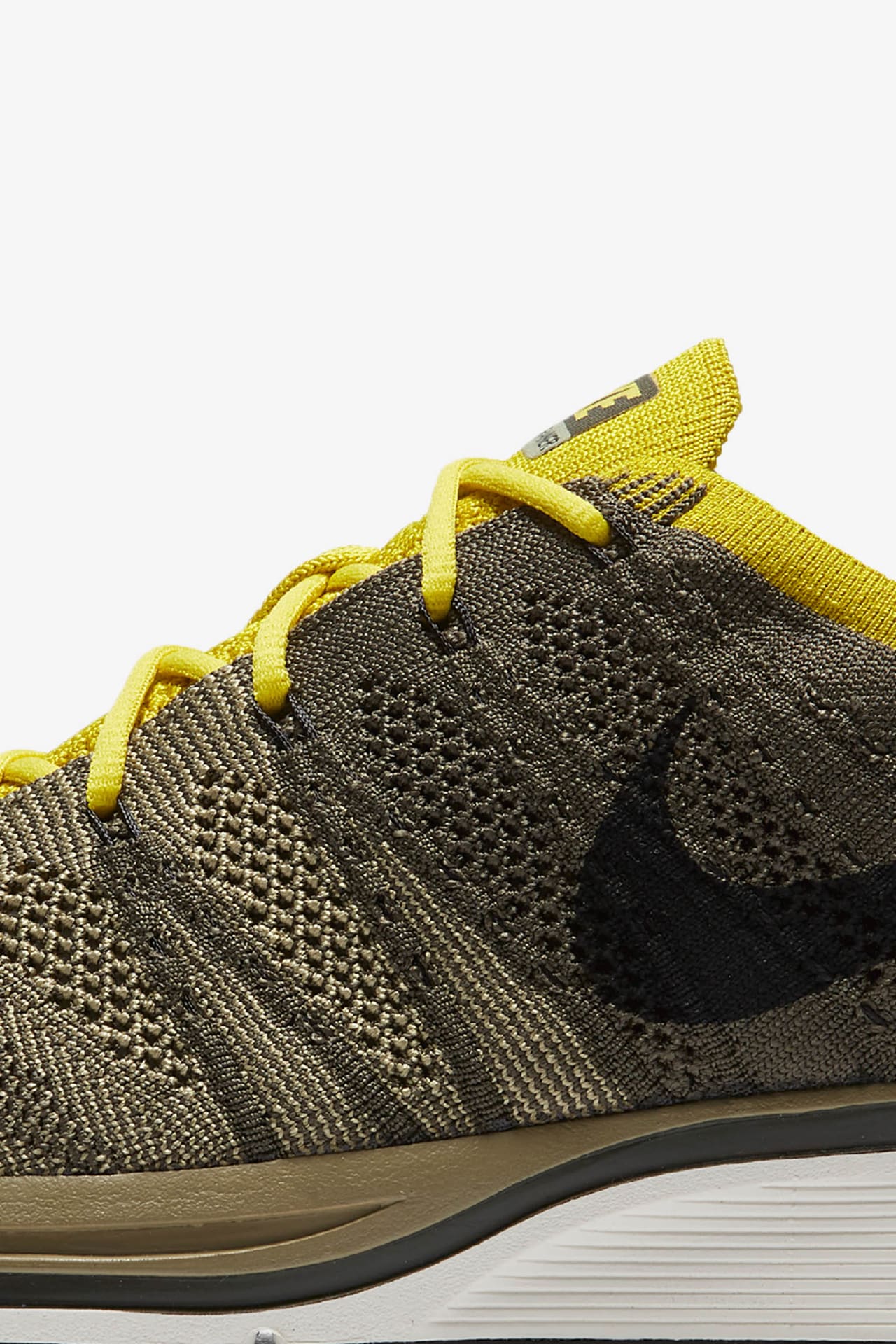 Nike Flyknit Trainer Cargo Khaki Bright Citron Release Date. Nike SNKRS