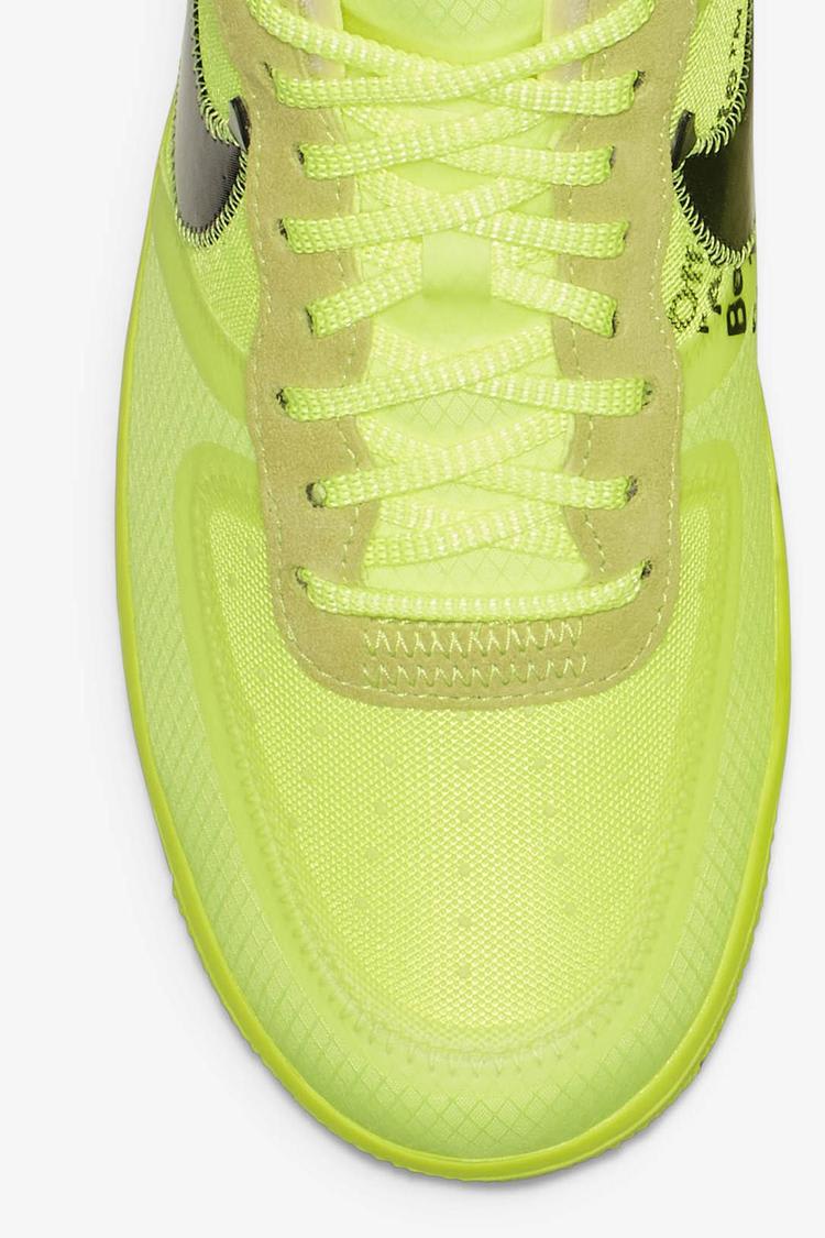 The Ten: Nike Air Force 1 Low 'Volt & Black & Hyper Jade' Release Date 