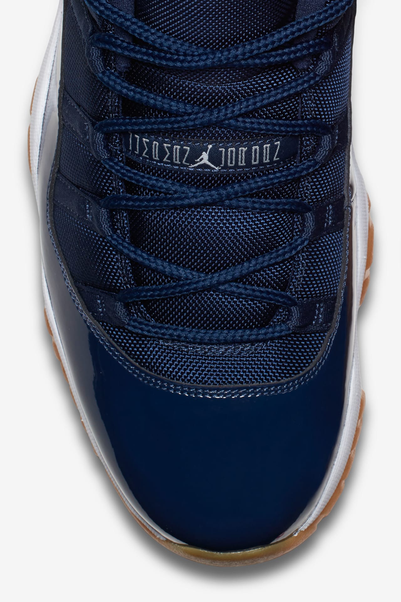 Jordan 11 low navy blue gum online