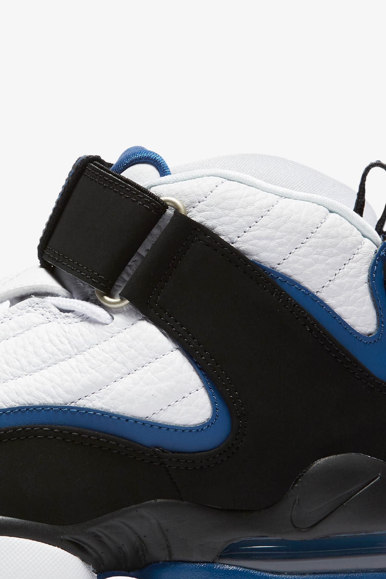 Nike Air Penny 4 'White & Black & Atlantic Blue'