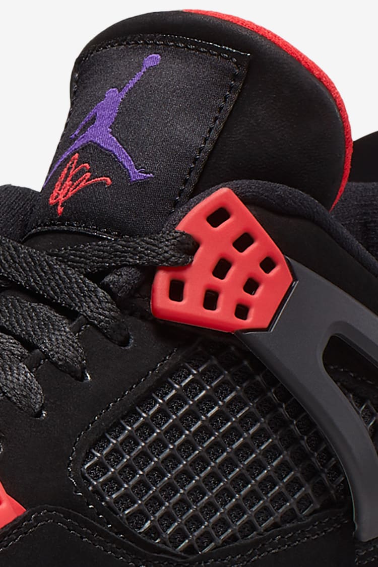 Air Jordan 4 'Black/Court Purple' Release Date