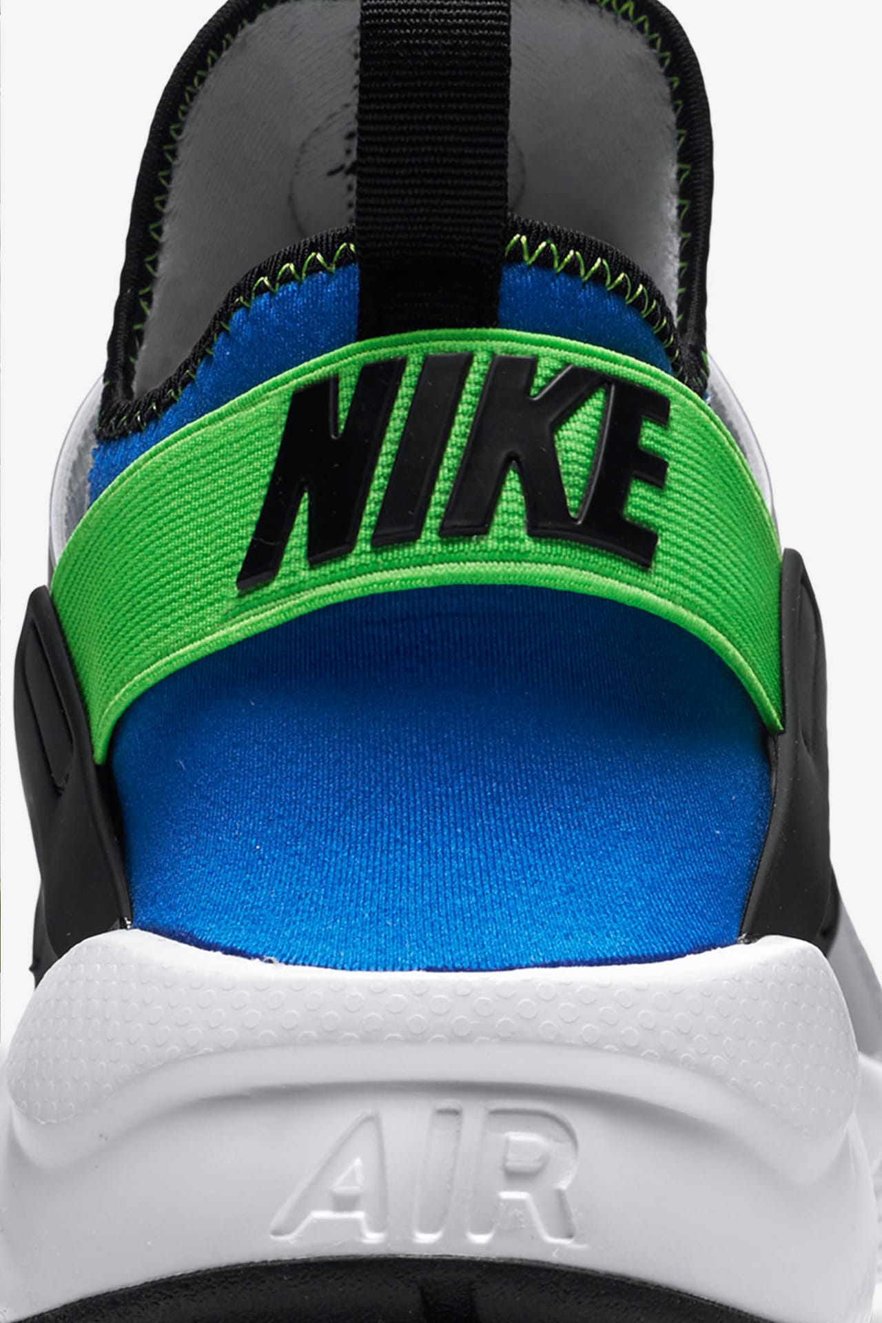 Nike Air Huarache Ultra 'Royal Blue & Scream Green'